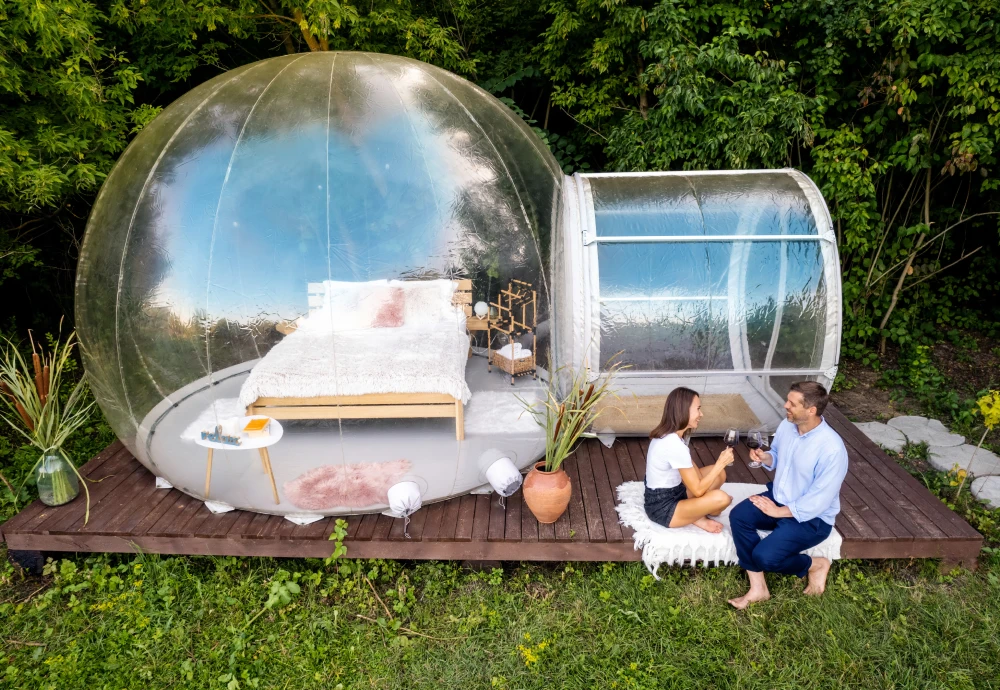 best transparent inflatable bubble tent