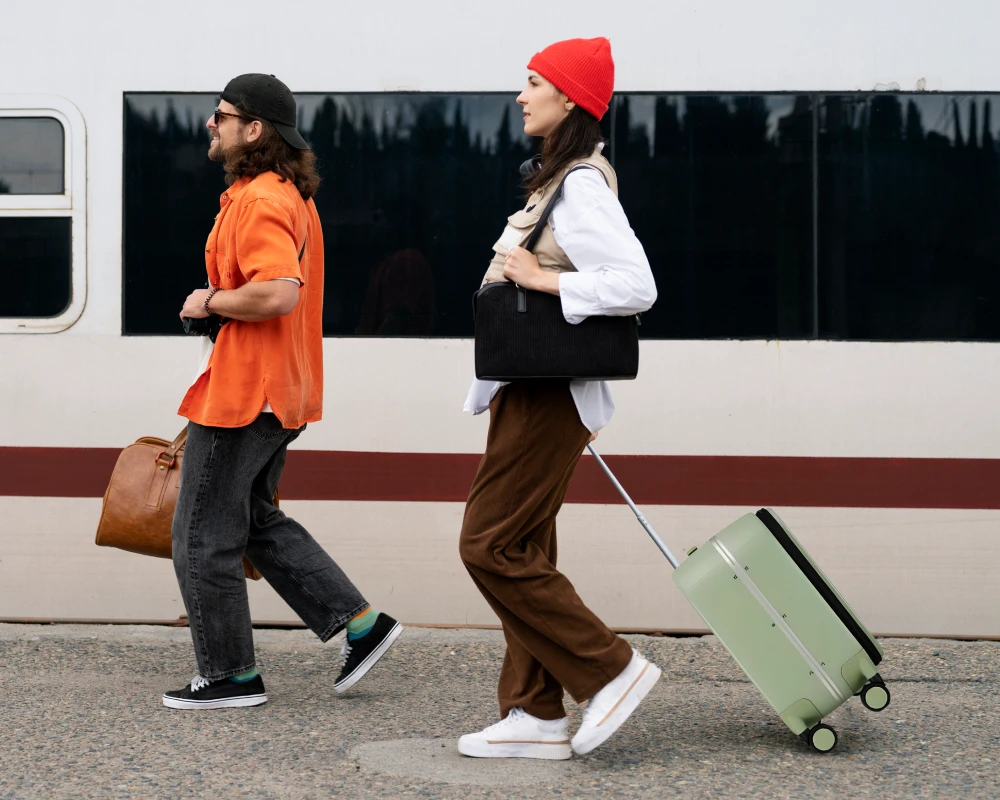 cute rolling suitcase