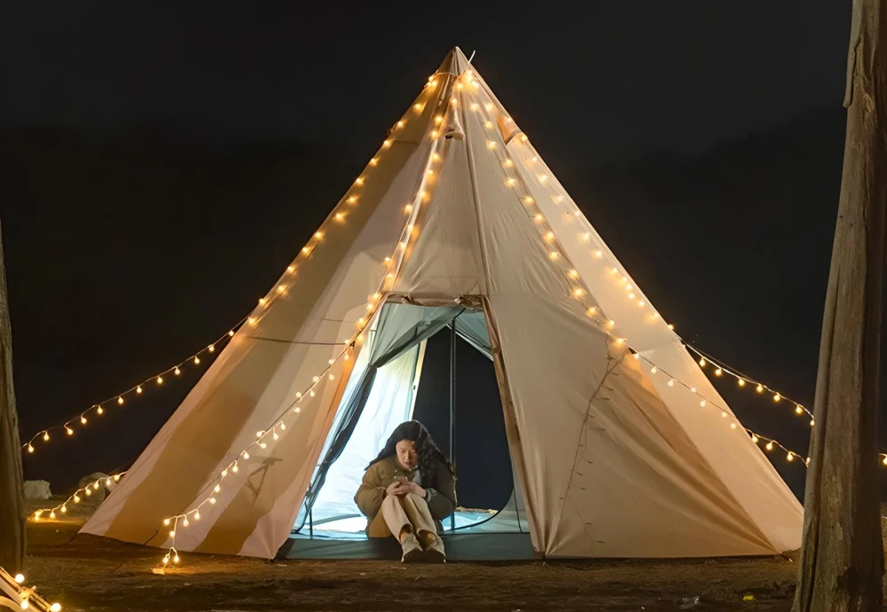 tipi camping