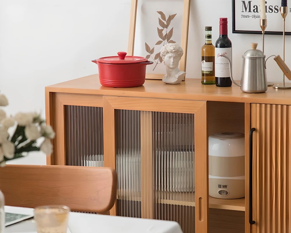 modern wood sideboard