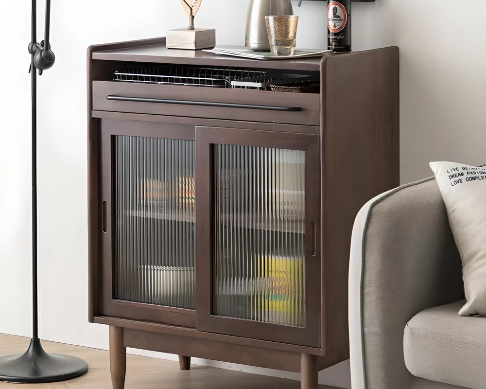 sideboard cabinet with glass doors