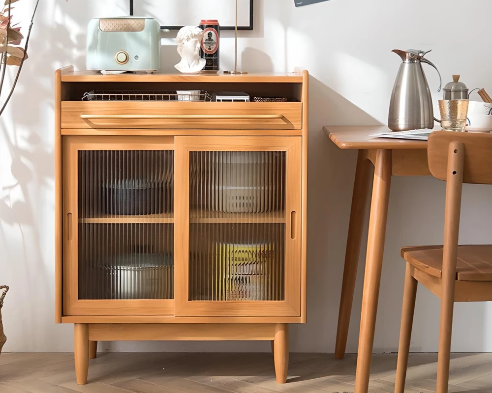 gray sideboard buffet