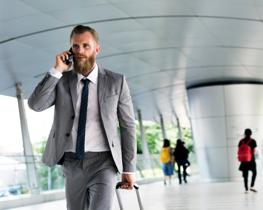 medium luggage with wheels